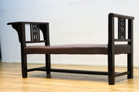 昭和レトロ!!可愛らしくまた悠々たる佇まいをした写真館のベンチ BB3072