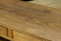 装飾性のある引手金具でレトロ感漂う文机 BB3074