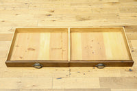 装飾性のある引手金具でレトロ感漂う文机 BB3074