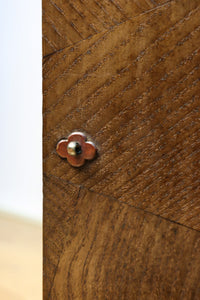 稀少サイズ!!気品ある寄木細工づくりの観音収納箪笥 BB3080