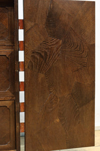 稀少サイズ!!気品ある寄木細工づくりの観音収納箪笥 BB3080