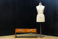 優美な杢目と艶色で上品な文机 BB3085