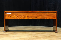 優美な杢目と艶色で上品な文机 BB3085