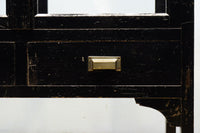 大正浪漫!! 黒漆をまとう凛とした上品な佇まいの稀少な黒ケビント BB3091