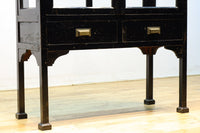 大正浪漫!! 黒漆をまとう凛とした上品な佇まいの稀少な黒ケビント BB3091