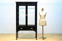 大正浪漫!! 黒漆をまとう凛とした上品な佇まいの稀少な黒ケビント BB3091