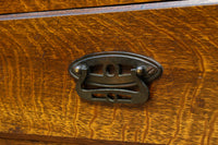 ダイヤガラスが煌めくレトロモダンな観音扉のガラスケース BB3092