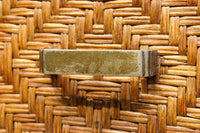 珍品!! 味わい深い網代編みの衣裳箪笥 BB3101