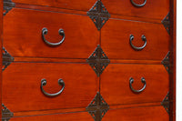 引き出し内部にまで黒漆を施した上質な庄内収納箪笥 BB3113