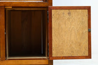 国産ステンドグラスが煌めく魅力的な造りのライティングビューロー BB3114