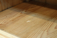 幅900ミリ!! 温かみのある木地色のレトロガラスケース BB3115