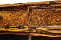 美しいけやきと黒柿杢目の風情溢れる極上茶箪笥 BB3117