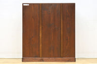 美しいけやきと黒柿杢目の風情溢れる極上茶箪笥 BB3117