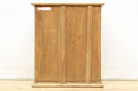 極上全面タモ材‼ 木地色の優しい風合いをした網代戸の小箪笥 BB3122