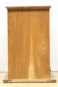 極上全面タモ材‼ 木地色の優しい風合いをした網代戸の小箪笥 BB3122