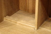 極上全面タモ材‼ 木地色の優しい風合いをした網代戸の小箪笥 BB3122