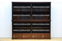 ディスプレイが愉しめるレトロガラスケース BB3125