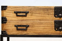 凛とした風格漂うアイアンフレーム付き総桐刀箪笥 BB3126