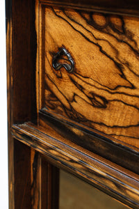 正面に黒柿、三方に欅を惜しみなく使用した高級感極上茶箪笥 BB3127