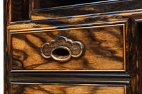 正面に黒柿、三方に欅を惜しみなく使用した高級感極上茶箪笥 BB3127