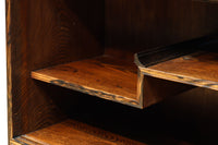 正面に黒柿、三方に欅を惜しみなく使用した高級感極上茶箪笥 BB3127