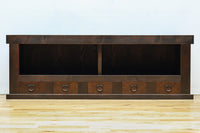 テレビ台に!! 艶やかな色彩で美しい格調あるローチェスト BB3130