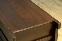 テレビ台に!! 艶やかな色彩で美しい格調あるローチェスト BB3130