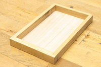 桜の彫刻模様で華やかな軽井沢彫鏡台 BB3145