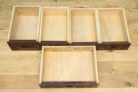 桜の彫刻模様で華やかな軽井沢彫鏡台 BB3145