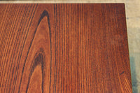 優美なけやき一枚板と印象的な脚作りで気品ある文机 BB3146