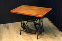 SINGER社のミシン台を活かしたレトロ感のあるテーブル BB3147