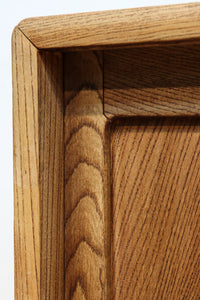 優美な杢目が流れる素地色の三方総欅収納箪笥 BB3153