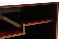 レトロな雰囲気纏う小型の総桐飾り棚 BB3158