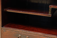 レトロな雰囲気纏う小型の総桐飾り棚 BB3158