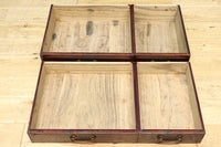 レトロな雰囲気纏う小型の総桐飾り棚 BB3158