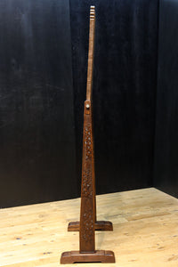 桜模様で飾られた美しい軽井沢彫りの姿見 BB3160