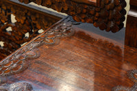 軽井沢彫りの上品な桜模様が浮かぶ鏡台 BB3164