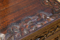 軽井沢彫りの上品な桜模様が浮かぶ鏡台 BB3164