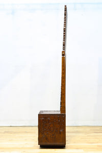 軽井沢彫りの上品な桜模様が浮かぶ鏡台 BB3164