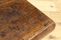 味わいが滲む欅一枚板の貫禄漂う両面使い文机 BB3167