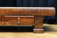 味わいが滲む欅一枚板の貫禄漂う両面使い文机 BB3167