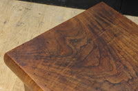 味わいが滲む欅一枚板の貫禄漂う両面使い文机 BB3167