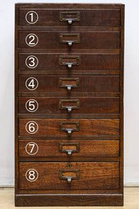 木材の温かみのあるシンプルな小引き出し BB3168