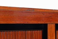 幅1960ミリ!! 四枚引き戸の壮観な造りで貫禄溢れる近江水屋箪笥 BB3173-MT