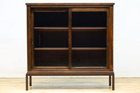 レトロガラスの煌めきが美しいアイアンフレーム付きガラスケース BB3177