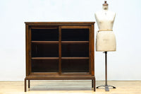 レトロガラスの煌めきが美しいアイアンフレーム付きガラスケース BB3177