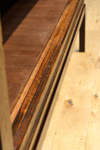 レトロガラスの煌めきが美しいアイアンフレーム付きガラスケース BB3177