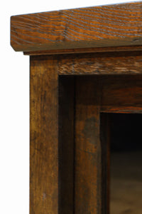 幅1076ミリ ゆらゆらガラスの温かみあるレトロガラスケース BB3178