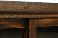 幅1076ミリ ゆらゆらガラスの温かみあるレトロガラスケース BB3178