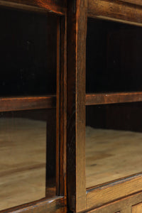 幅1076ミリ ゆらゆらガラスの温かみあるレトロガラスケース BB3178